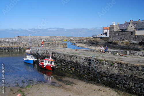The Harbour, Port Soy, Moray Coast, Aberdeenshire, Scotland