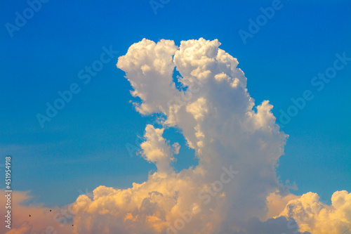 clouds in the sky