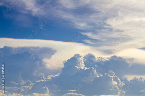 clouds in the sky