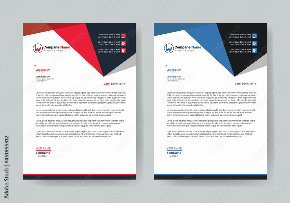 Letterhead Letterhead