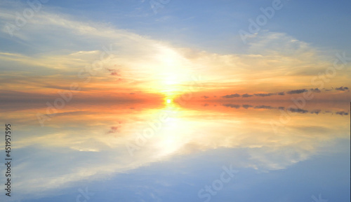 sunset in the lake , San Diego Venezuela