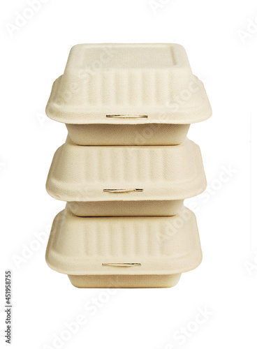 Stack of Burger Boxes