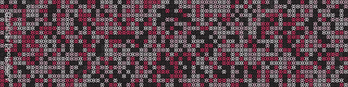 Abstract Geometric Pattern generative computational art illustration