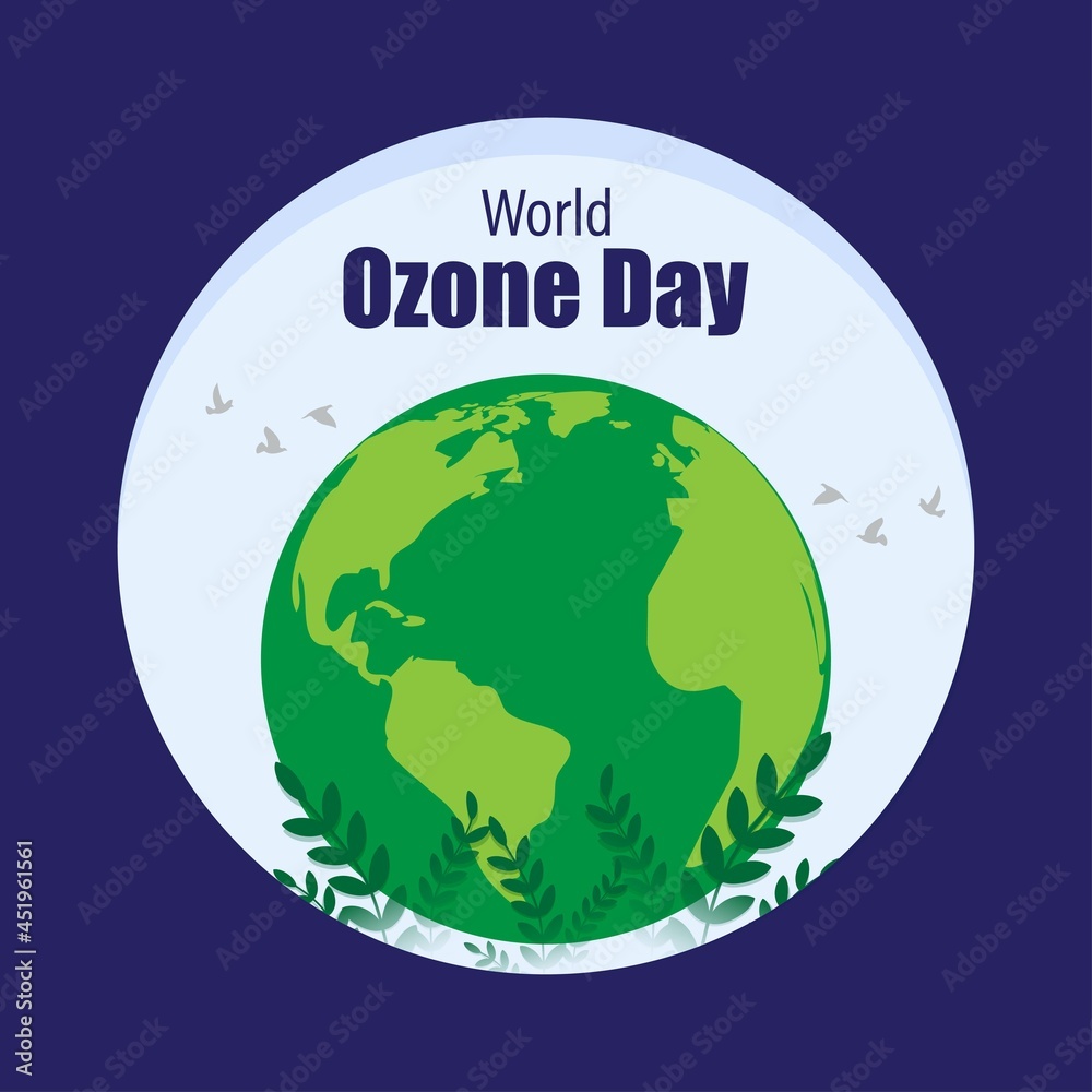 vector illustration for world Ozone day
