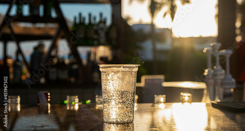 details of a warm summer evening