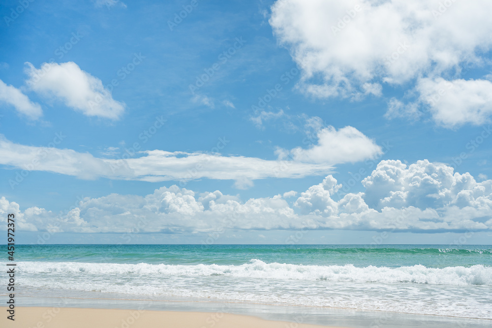 Beautiful Landscape views famous beach waves and sea of sunny background. Fantastic colorful sunset on summer. Beautiful Landscape views famous beach waves and sea of sunny background. Fantastic colorful sunset on summer.