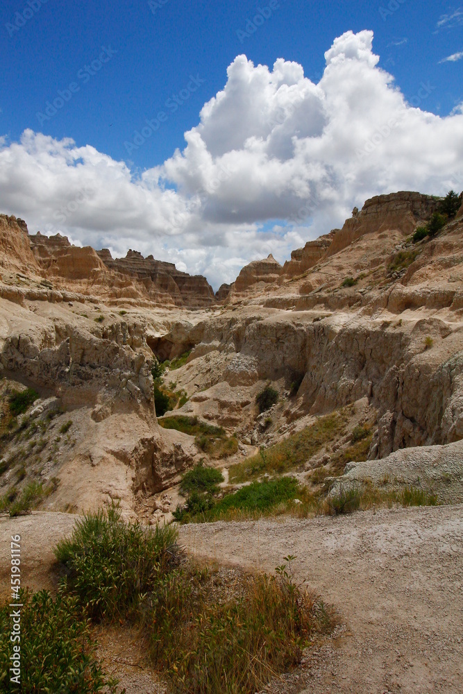 Views from the Notch Trail, Badlands National Park, South Dakota