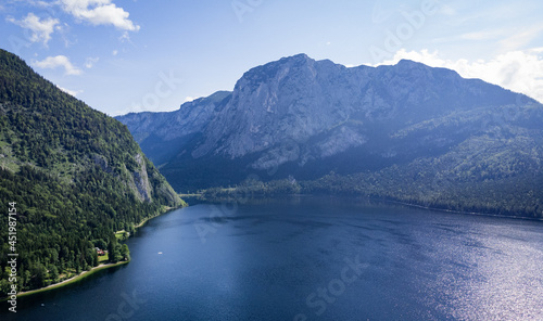 Amazing scenery and typical landscape in Austria - the Austrian Alps - travel photography