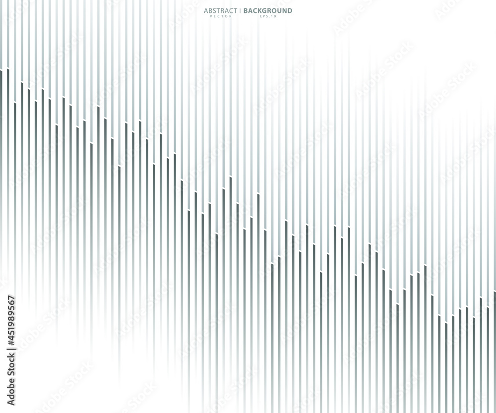 Obraz premium Vector Stripe pattern. Geometric texture background. Abstract lines wallpaper. Vector template for your ideas. EPS10 - Illustration