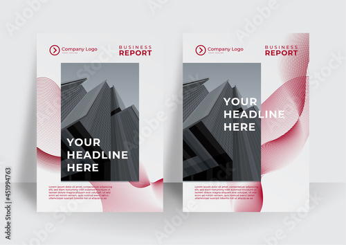 Abstract red white black gold vector modern/ flyer design / brochure design template / annual report /book cover / corporate identity template /in an A4 page