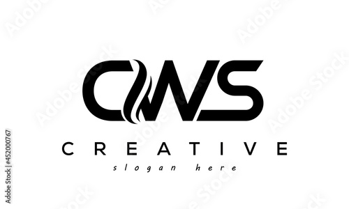 Letter CWS creative logo design vector	 photo