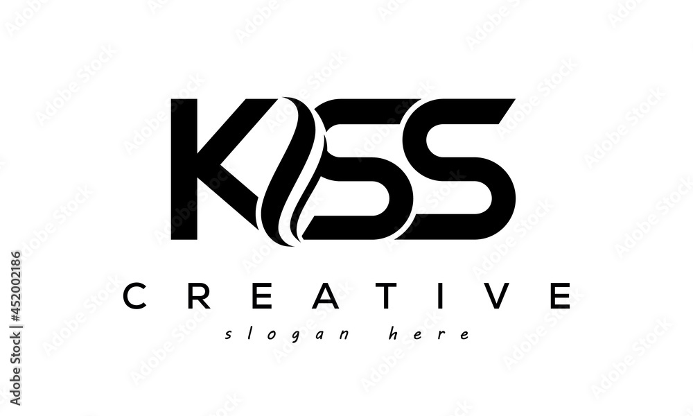 Letter KSS creative logo design vector Stock Vector | Adobe Stock