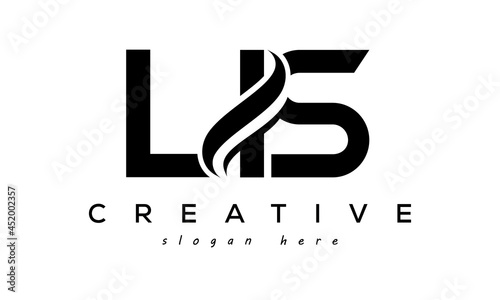 Letter LIS creative logo design vector	