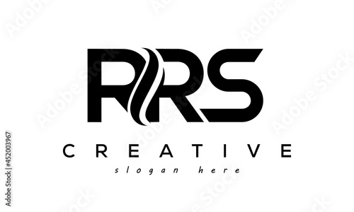 Letter RRS creative logo design vector	 photo