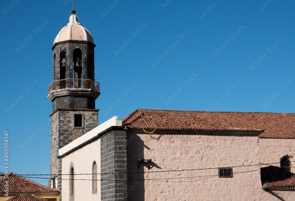 Obraz premium Tower bells Santo Domingo church, La Orotava,