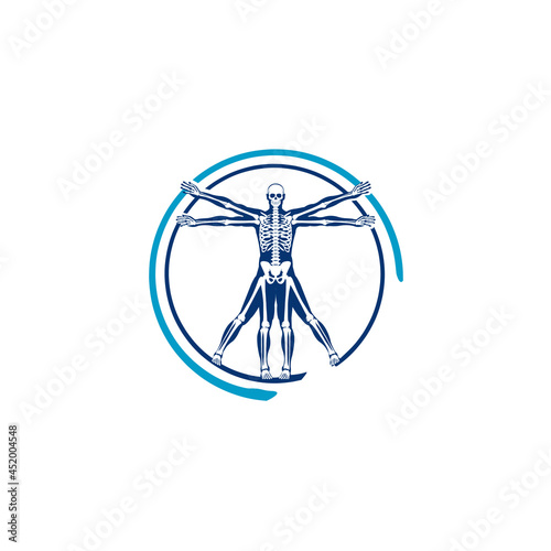 X RAY vector logo template