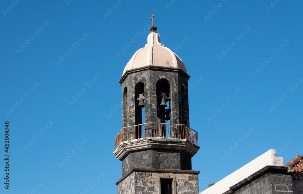 Tower bells Santo Domingo church, La Orotava,