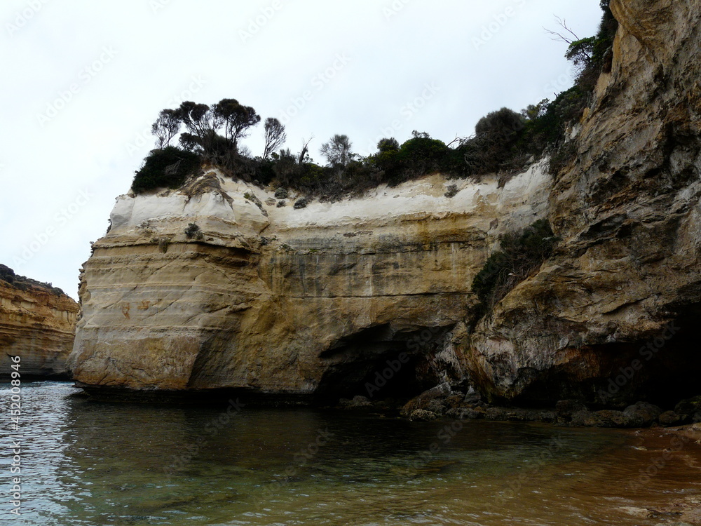 A view from the Great Ocean road in Australia A view from the Great Ocean road in Australia