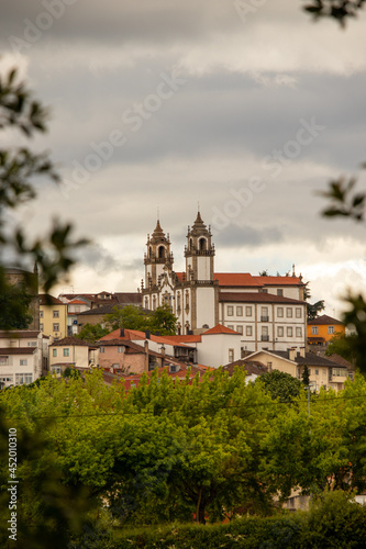 Church of the Cathedral of Viseu , seen from a different point of view than usual photo