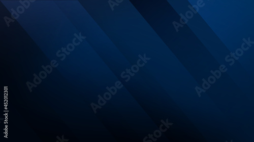 Dark blue dynamic gradient lines abstract background. Technology design.