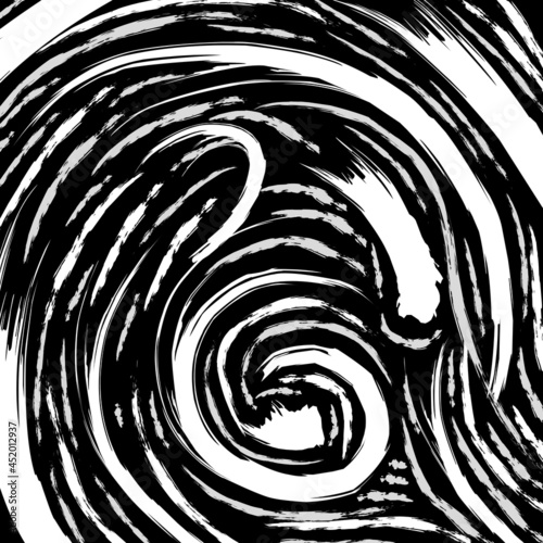 Abstract graphic trendy illustration design