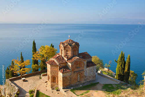 Church of Saint John on the Lake Ohrid, in Ohrid, Macedonia photo