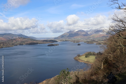 Lake District, Cumbria, UK, Tranquility at Surprise View in Spring, 