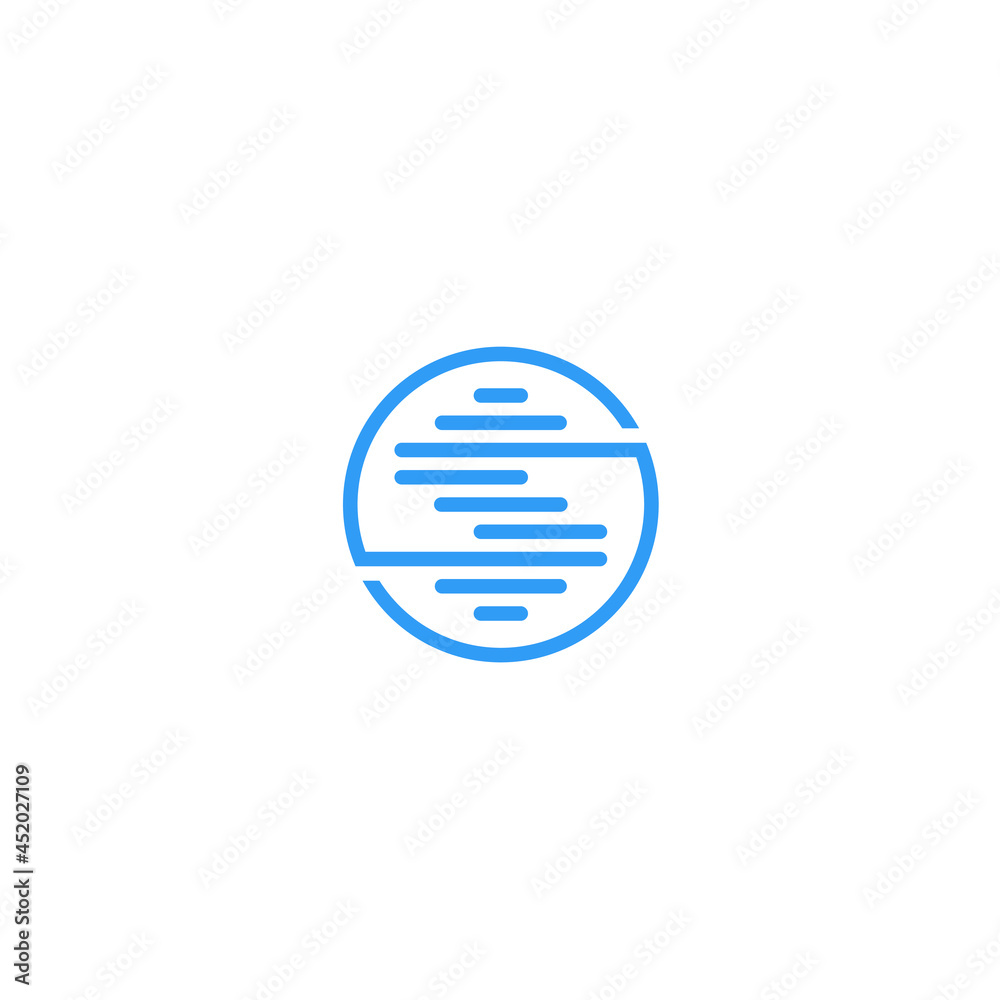 creative technologist logo design letter S abstract circle creative technologist logo design letter S abstract circle