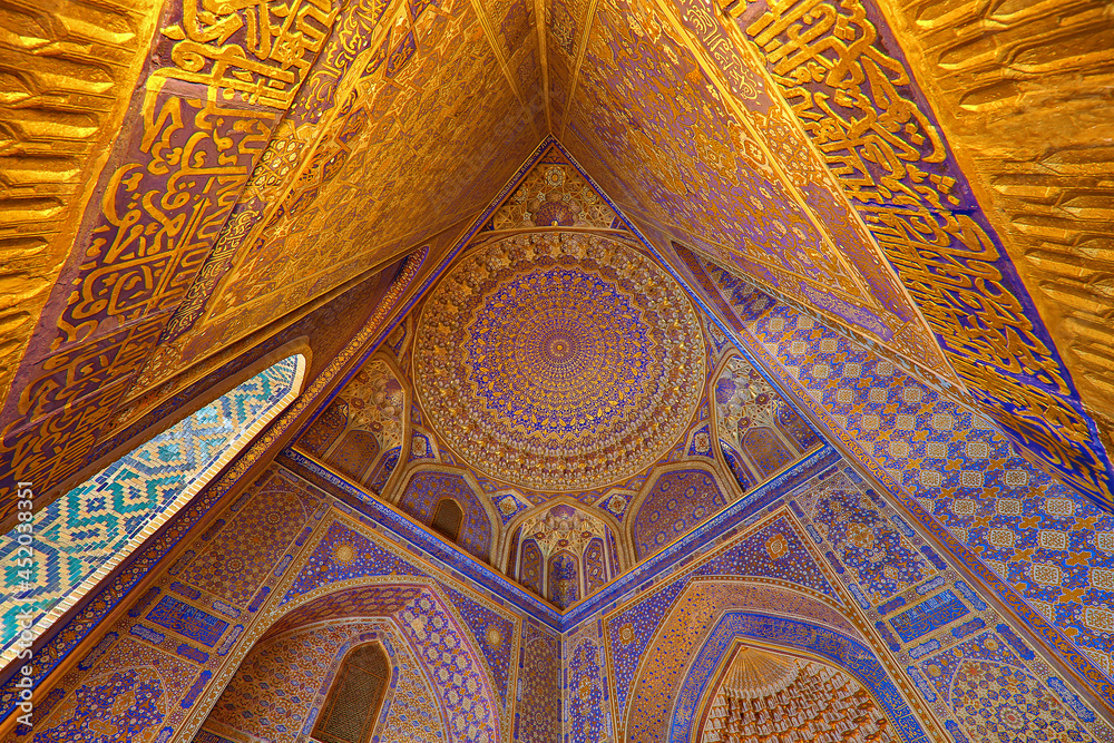Mausoleum of Tamerlane in Samarkand, Uzbekistan