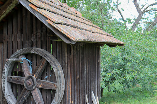 old wooden house