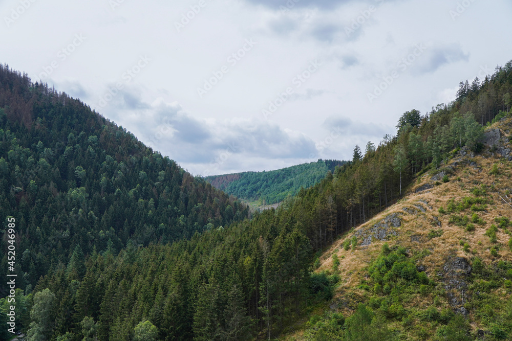 Fototapeta premium view from the mountain