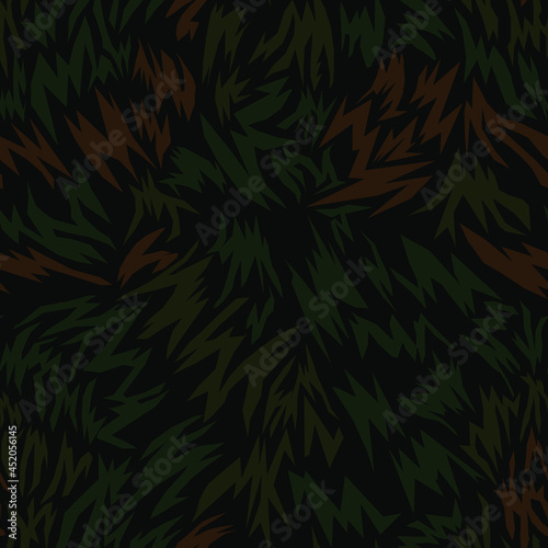 
Modern geometric pattern. Pattern for clothes. Vector. Black background.