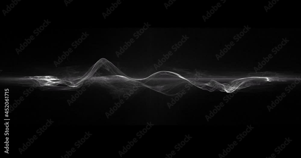 Big Wavey Laser Beam - Visual effects alpha mattes