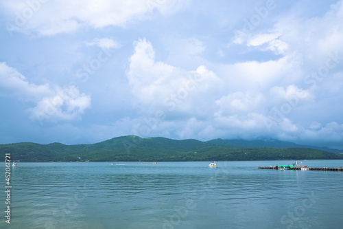 boat on the lake