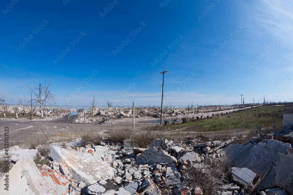 Fototapeta premium Epecuen Ruins