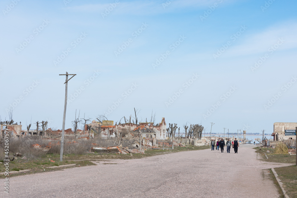 Fototapeta premium ruinas de Epecuén