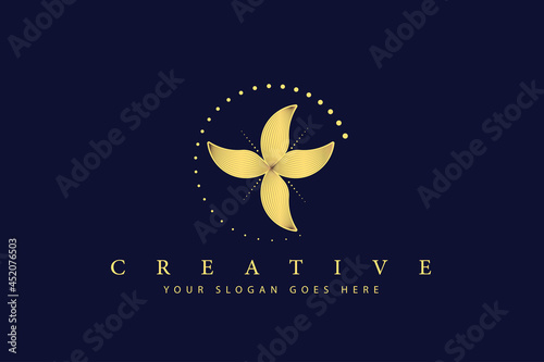 antique, art circle, beauty, beauty logo, bio, circular, concept, creative, design, earth, eco, ecology, environmental, floral, flower, frame, garden, gold leaf, green, growth, icon, identity, illustr