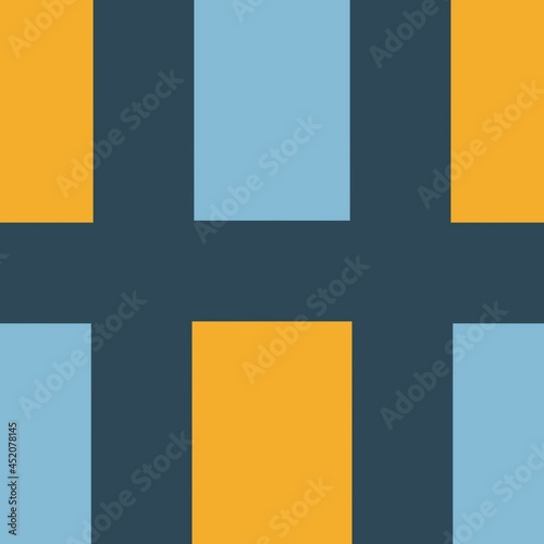 Minimalist Color Shape Art Background