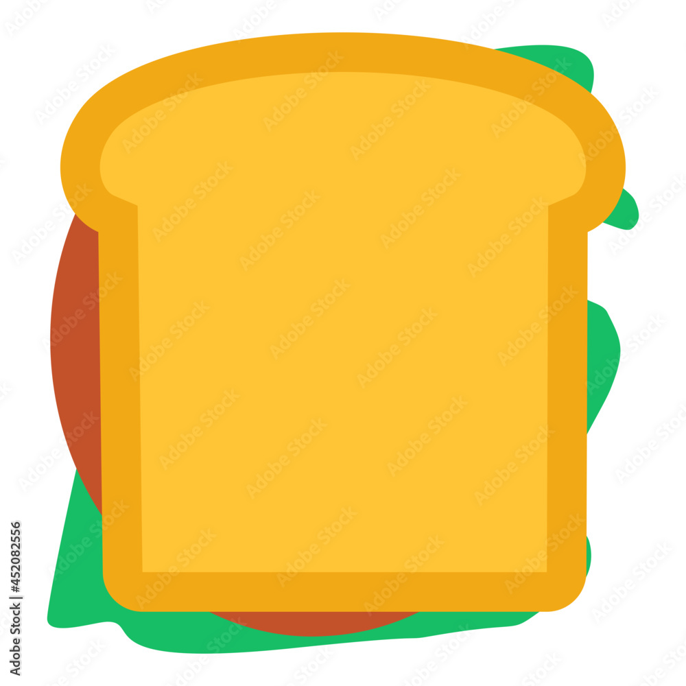 A unique design icon of sandwich A unique design icon of sandwich