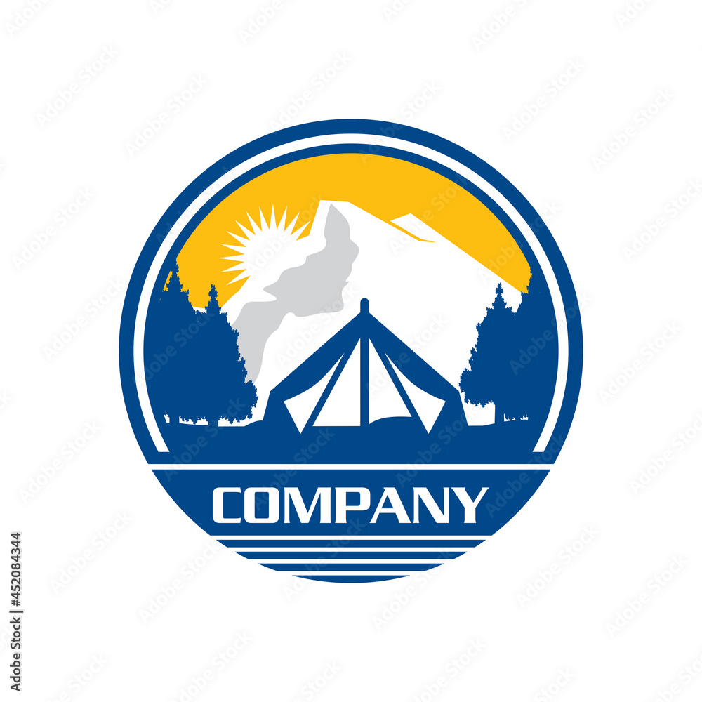 camping logo , adventure logo vector camping logo , adventure logo vector