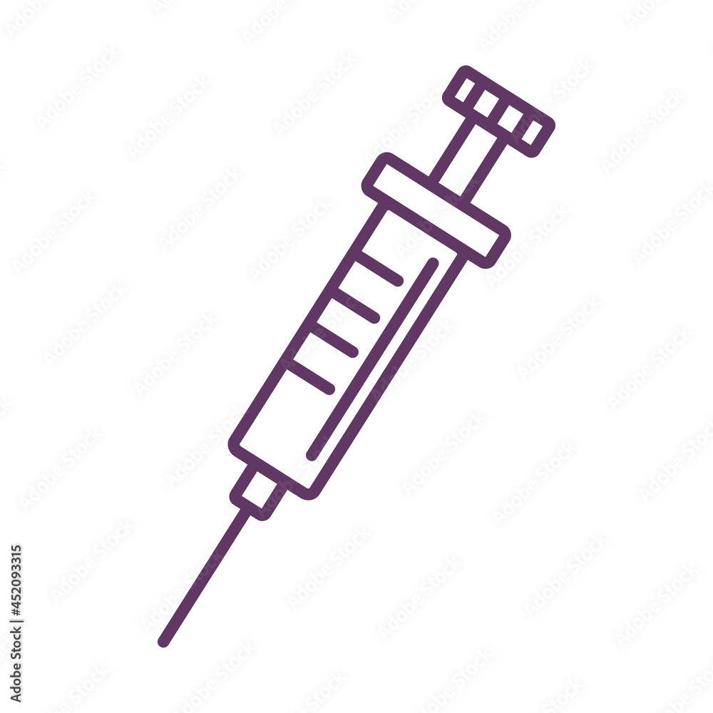 syringe injection line syringe injection line