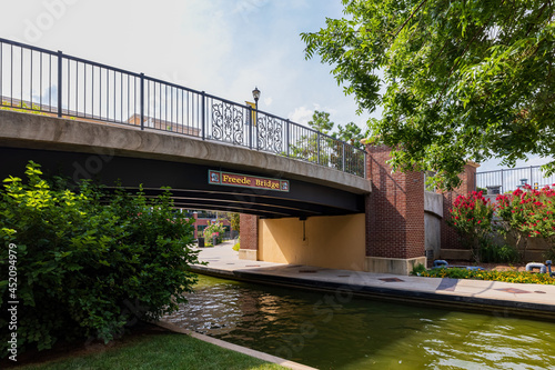 Sunny view of the Bricktown photo