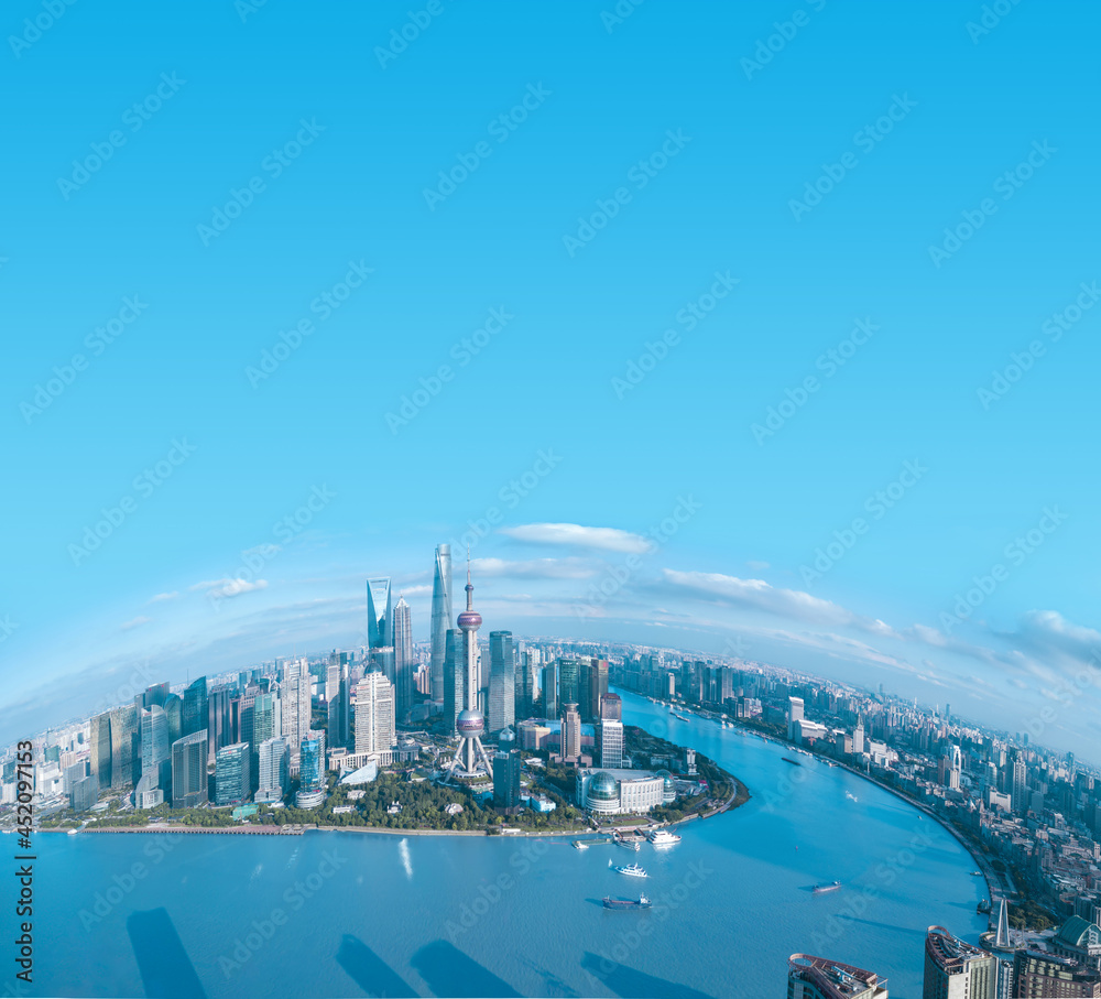 Obraz premium shanghai city view