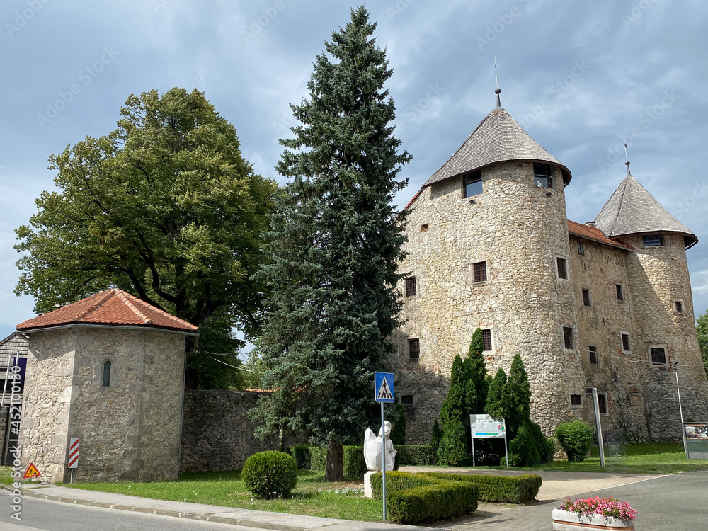 The Frankopan castle and County museum - Ogulin, Croatia (Frankopanski kaštel ili Ogulinski kaštel i zavičajni muzej - Ogulin, Hrvatska)