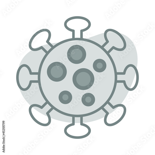 Coronavirus Healthcare Medical, vector graphic Illustration Icon.