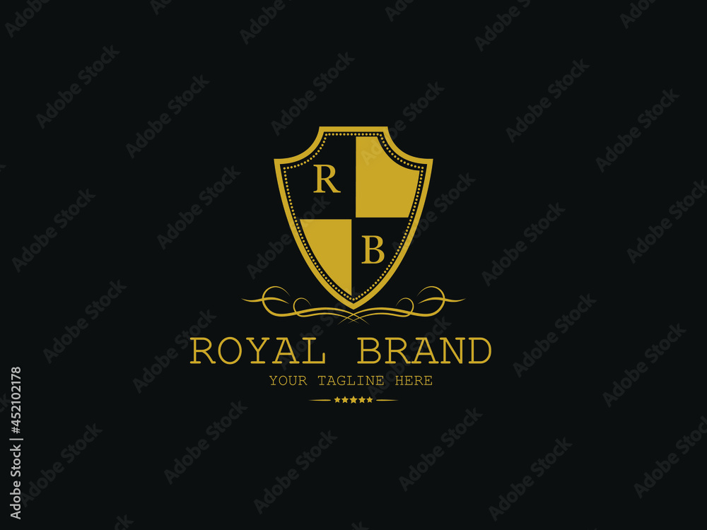 Crest Royal Brand Luxury Logo Template