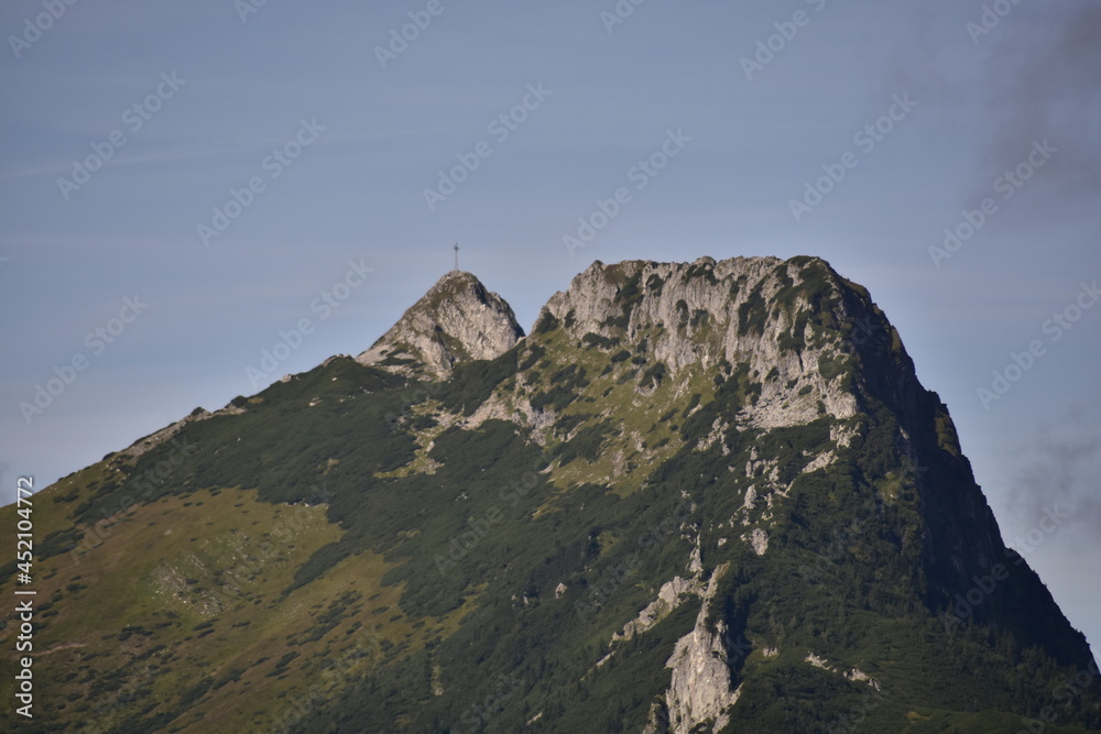 Obraz premium Giewont, Tatry Zachodnie, Tatrzański Park Narodowy, góry, 