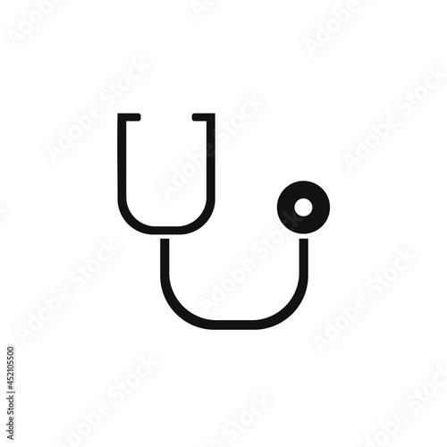 vector image of a stethoscope