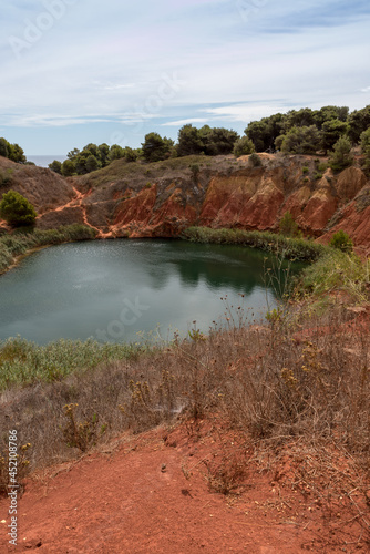Otranto Puglia bauxite lake