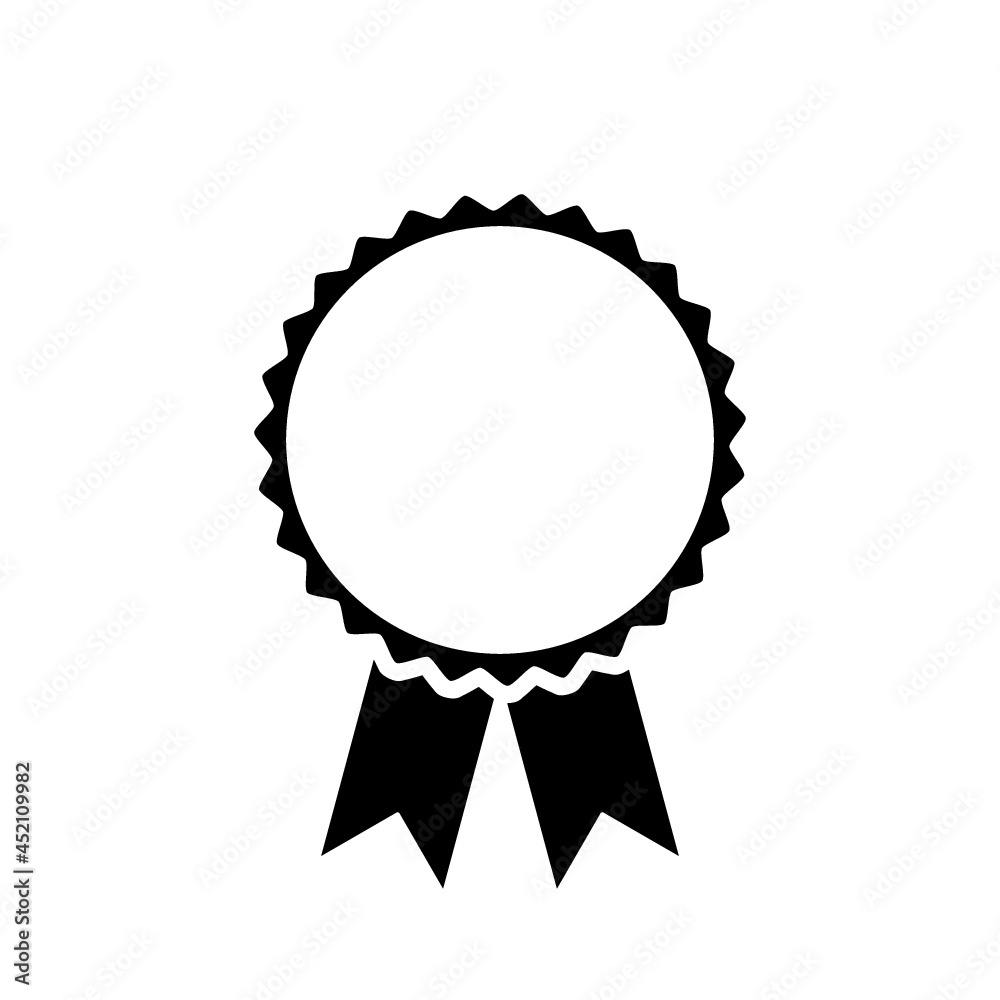 Award icon isolated on white background